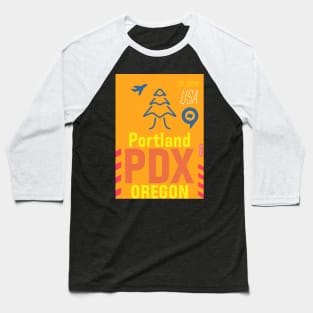 Oregon Portland PDX airport Baseball T-Shirt